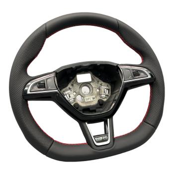 Preview: Skoda Octavia III MK3 5E0 VRS Sport Lenkrad Neu Beziehen Preview: Skoda Octavia III MK3 5E0 VRS Lenkrad Neu Beziehen
